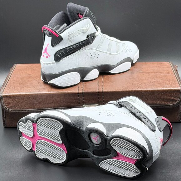 Air Jordan 6 Rings GS 'Pink Flash' - Picture 1 of 12